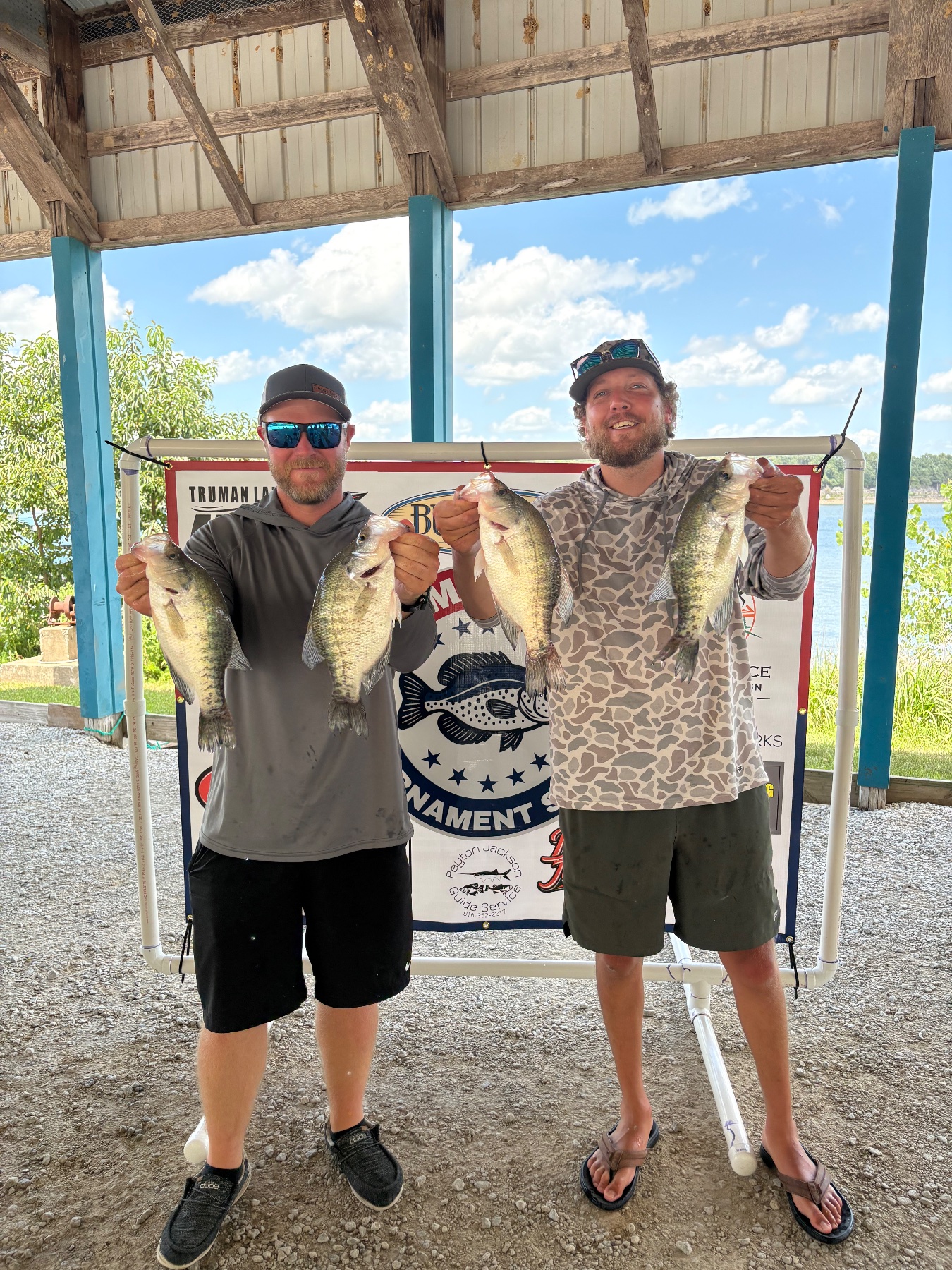 Tough Upper Grand Crappie Bite Otter Creek to End of Day