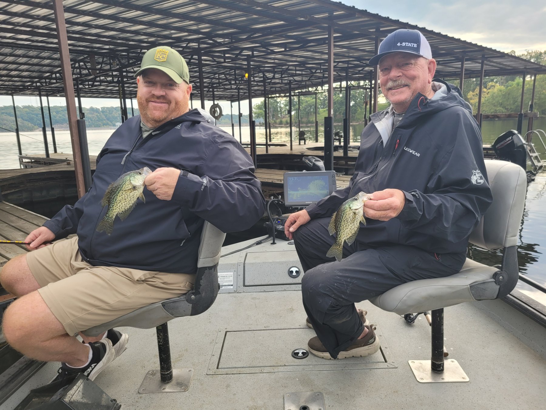 Crappie on Structure and Docks, Gravois Arm