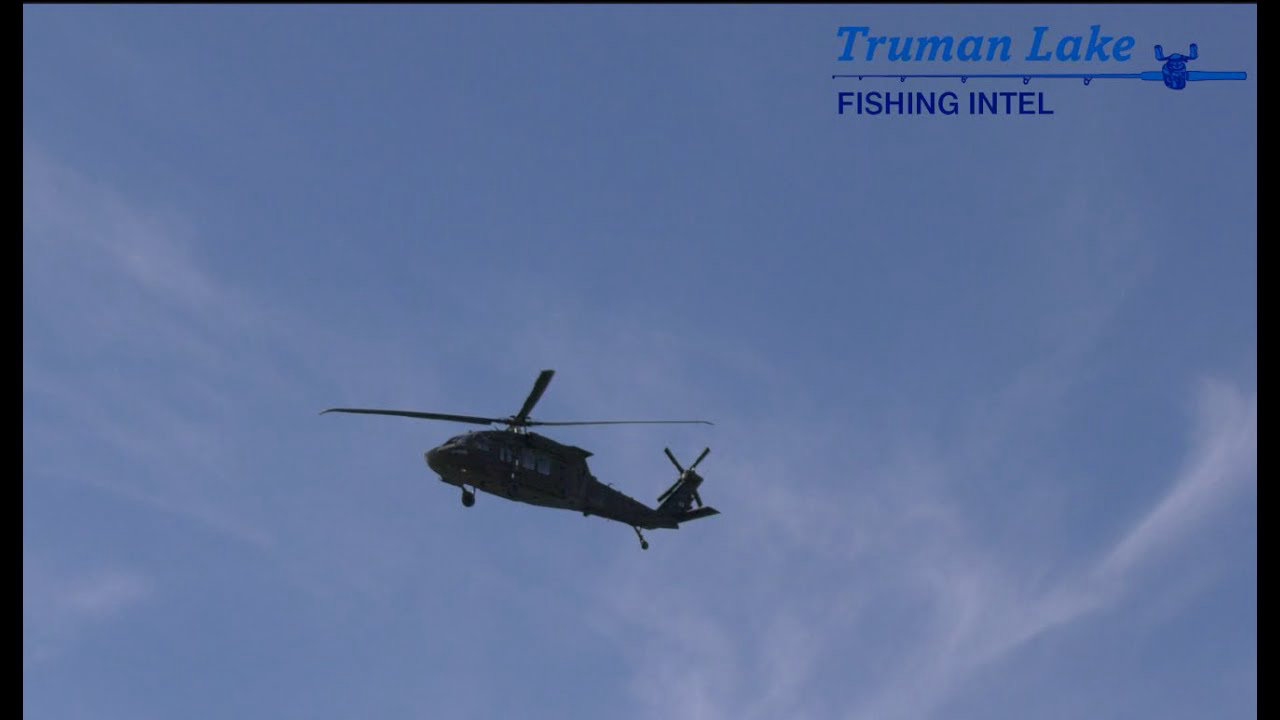 2/20/25 Chopper conducting military exercises on Truman Lake!